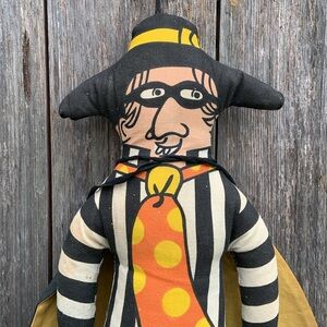 Vintage Hamburglar Plush Figure